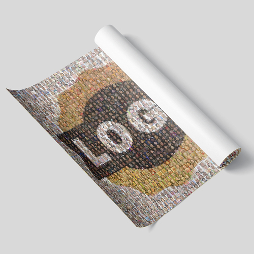 Corporate Photo Mosaic: Logo & Team Portraits