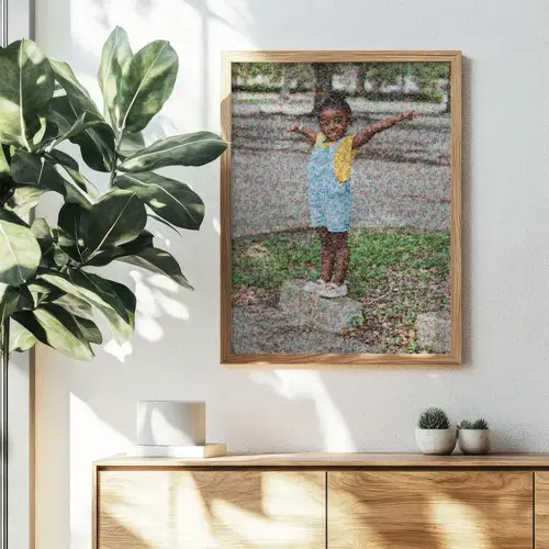 Mosaïque Photo Enfant Personnalisée