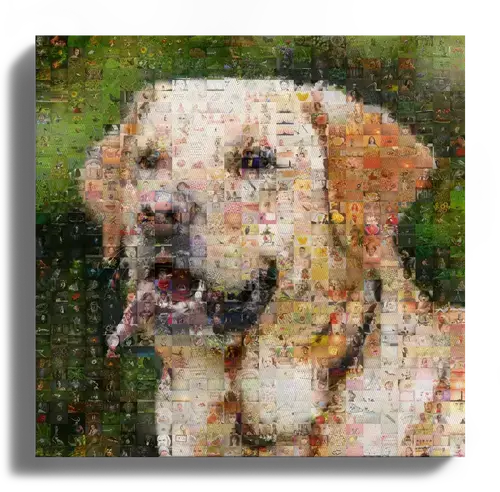 Create Your Custom Dog Photo Mosaic - Perfect Gift for Pet Lovers!