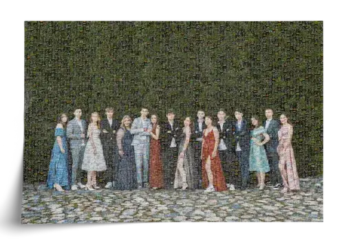 Year-in-Review Photo Mosaic from Many Photos