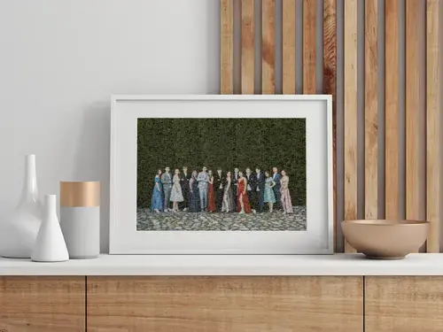 Year-in-Review Photo Mosaic from Many Photos